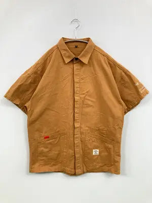 シャツ/ブラウス/トップス/ブラウン/2XL