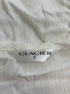 GLACIER/グラシア/シャツ/ブラウス/トップス/アイボリー/L