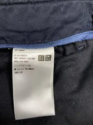 UNIQLO/ユニクロ/チノパンツ/パンツ/ブラック/M   ウエスト76-84cm