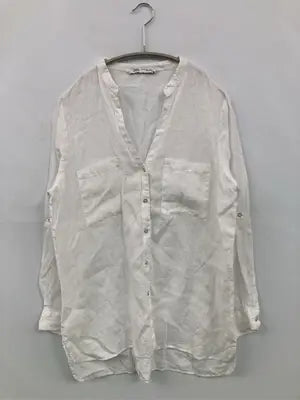 ZARA/ザラ/シャツ/ブラウス/トップス/ホワイト/M