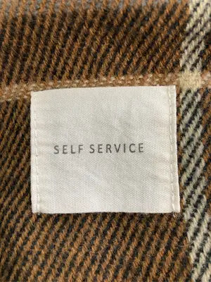 SELF SERVICE/セルフサービス/マフラー/ファッション雑貨/ブラウン