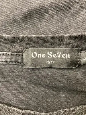 One Se7en/Tシャツ/カットソー/トップス/ブラック/L
