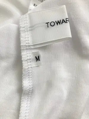 TOWARDROBE/Tシャツ/カットソー/トップス/ホワイト/M