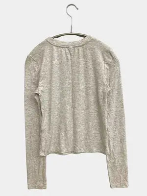 FESHORNI/Tシャツ/カットソー/トップス/グレー/M