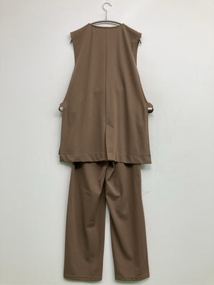 Lutique/ルティーク/ノースリーブ/トップス/ブラウン/L