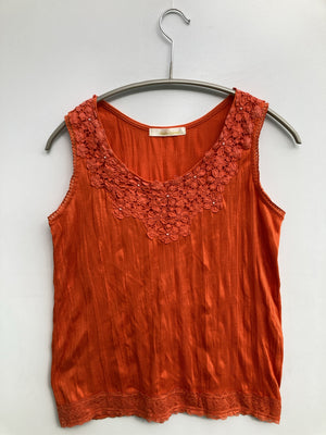 RUDE GARRET/ルードギャレット/タンクトップ/トップス/オレンジ/M