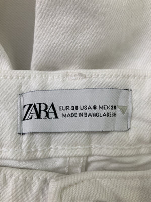 ZARA/ザラ/デニムパンツ/パンツ/ホワイト/38