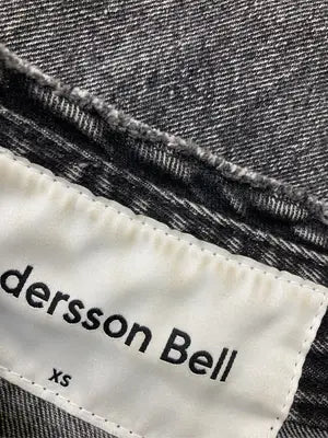 Andersson Bell/デニムスカート/スカート/ブラック/XS