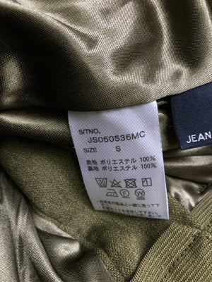 JEANASIS/ジーナシス/スラックス/パンツ/カーキ/S