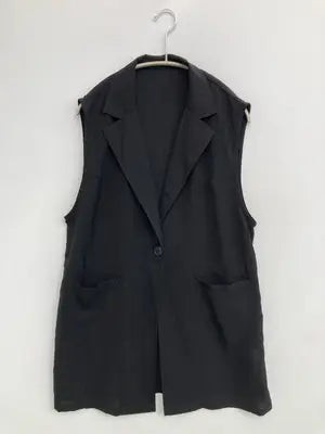 Yucca/ベスト/トップス/ブラック/L