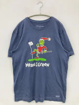 Life is good/Tシャツ/カットソー/トップス/ネイビー/M