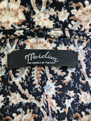 Meridian/メリディアン/シャツワンピース/ワンピース/ドレス/ブラック