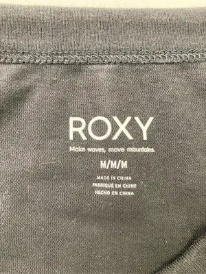 ROXY/ロキシー/Tシャツ/カットソー/トップス/ブラック/M