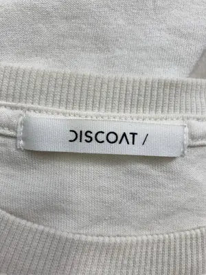 Discoat/ディスコート/Tシャツ/カットソー/トップス/ホワイト/S