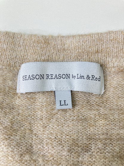 SEASON REASON by Lin&Red/シーズンリーズンバイリンアンドレッド/ベスト/トップス/ベージュ/LL