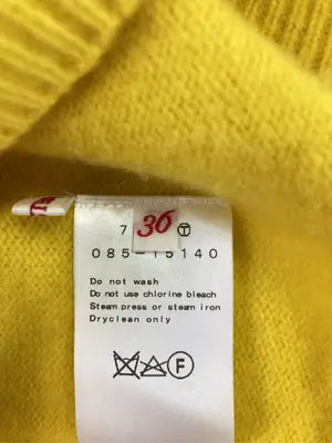 DRESSTERIOR/ドレステリア/ニット/セーター/トップス/イエロー/36