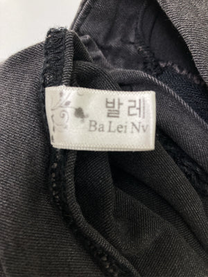 Ba Lei Nv/デニムパンツ/パンツ/ブラック