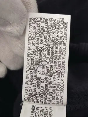 ZARA/ザラ/パーカー/トップス/ブラック/L