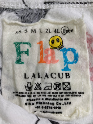 Flap/Tシャツ/カットソー/トップス/ホワイト/Free