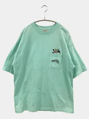 SMILEY FACE/スマイリーフェイス/Tシャツ/カットソー/トップス/ライトグリーン/L