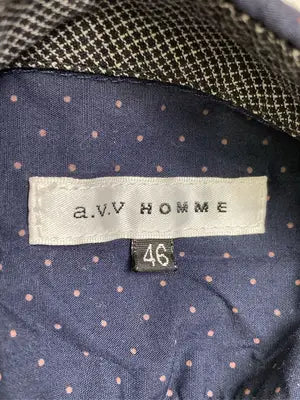 a.v.v HOMME/シャツ/ブラウス/トップス/ネイビー/46