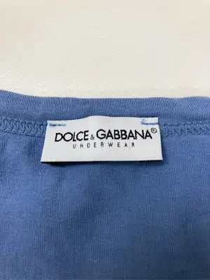 DOLCE &GABBANA/ドルチェアンドガッバーナ/Tシャツ/カットソー/トップス/ブルー/XXL