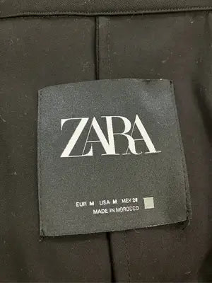 ZARA/ザラ/トレンチコート/ジャケット/アウター/ブラック/M