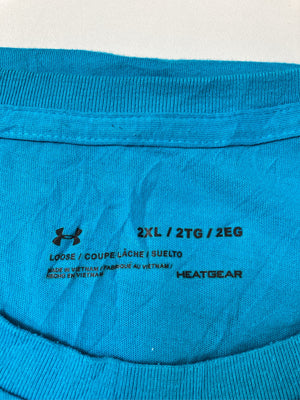UNDER ARMOUR/アンダーアーマー/Tシャツ/カットソー/トップス/スカイブルー/2XL