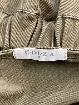 COLZA/コルザ/ジャンパースカート/ワンピース/ドレス/カーキ/M