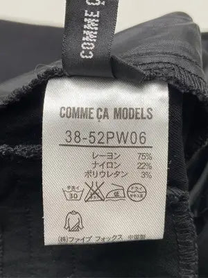 COMME CA MODELS/スラックス/パンツ/ブラック/7