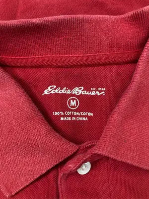 Eddie Bauer/エディーバウアー/ポロシャツ/トップス/レッド/M