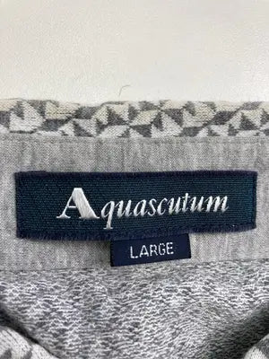 Aquascutum/アクアスキュータム/ポロシャツ/トップス/グレー/L