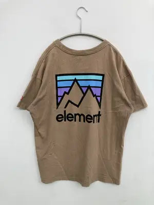 ELEMENT/エレメント/Tシャツ/カットソー/トップス/ベージュ/M