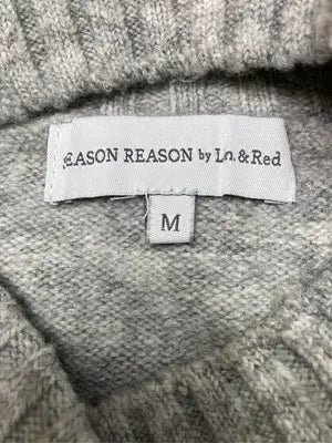 SEASON REASON/シーズンリーズン/ニット/セーター/トップス/グレー/M