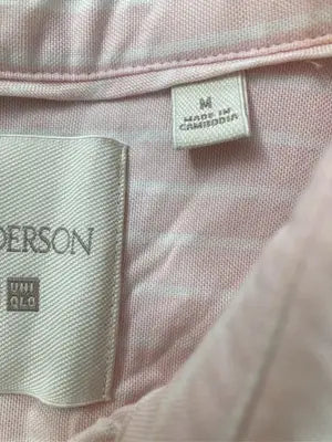 UNIQLO JW Anderson/ユニクロジェイダブリューアンダーソン/シャツ/ブラウス/トップス/ピンク/M
