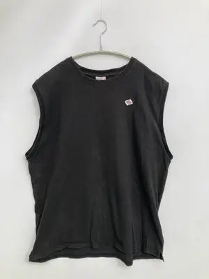 JEMORGAN LONG JOHNS/ノースリーブ/トップス/ブラック/X-LARGE