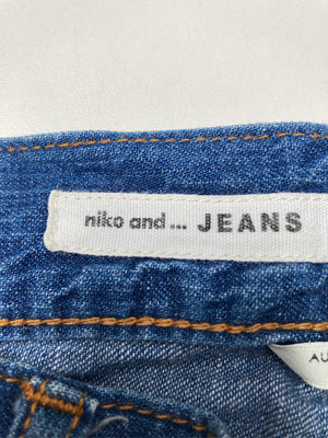 niko and .../ニコアンド/デニムパンツ/パンツ/ブルー/M