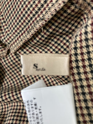 EMS/スラックス/パンツ/ブラウン/F