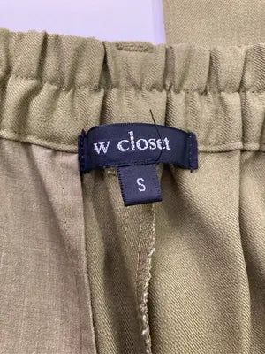 w closet/ダブルクローゼット/スラックス/パンツ/ライトグリーン/S