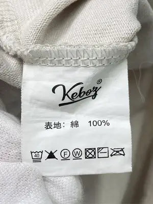 KEBOZ/ケボズ/Tシャツ/カットソー/トップス/ベージュ/S