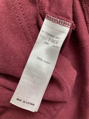 MOUSSY/マウジー/ポロシャツ/トップス/レッド/FREE