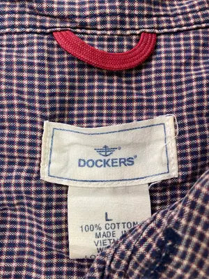 DOCKERS/ドッカーズ/シャツ/ブラウス/トップス/ブラウン/L