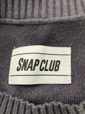SNAP CLUB/スナップクラブ/ニット/セーター/トップス/ブラック/L