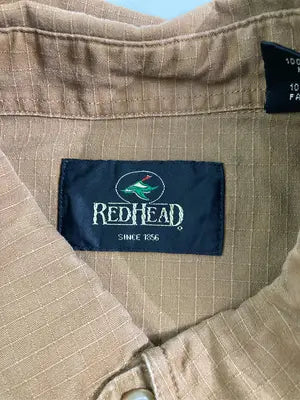 RED HEAD/レッドヘッド/シャツ/ブラウス/トップス/ブラウン/2XL