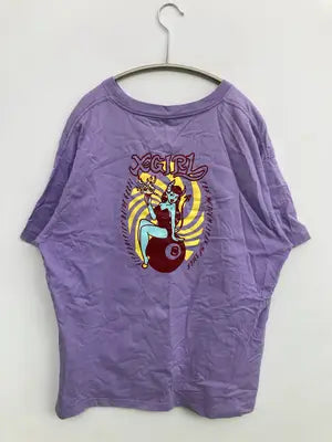 X-GIRL/エックスガール/Tシャツ/カットソー/トップス/パープル/1