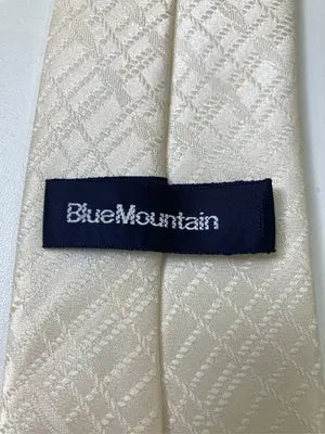 blue mountain/ネクタイ/ファッション雑貨/アイボリー