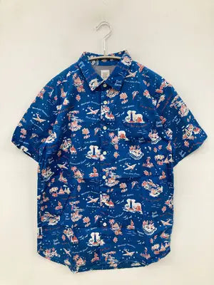 Design Tshirts Store graniph/デザインティーシャツストアーグラニフ/シャツ/ブラウス/トップス/ブルー/M