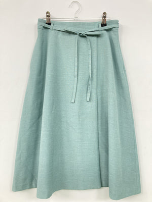 index/インデックス/ミモレ/半端丈スカート/スカート/スカイブルー/LL