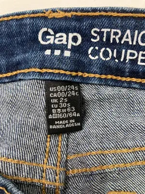 GAP/ギャップ/デニムパンツ/パンツ/ブルー/W63