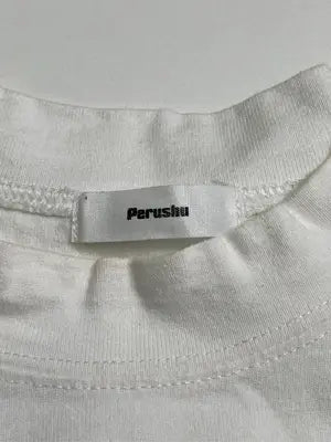 Perushu/ペルーシュ/Tシャツ/カットソー/トップス/ホワイト/L